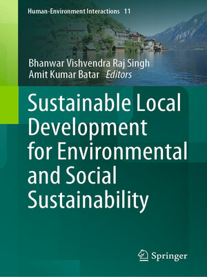 cover image of Sustainable Local Development for Environmental and Social Sustainability